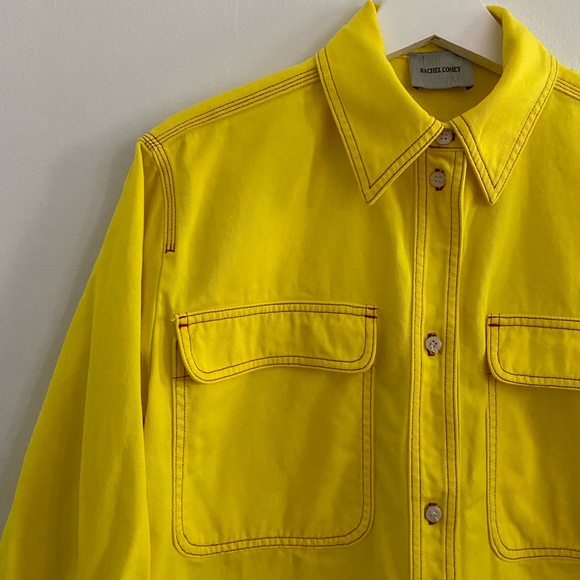 Rachel Comey Supply Shirt in Citron - Picture 3 of 3